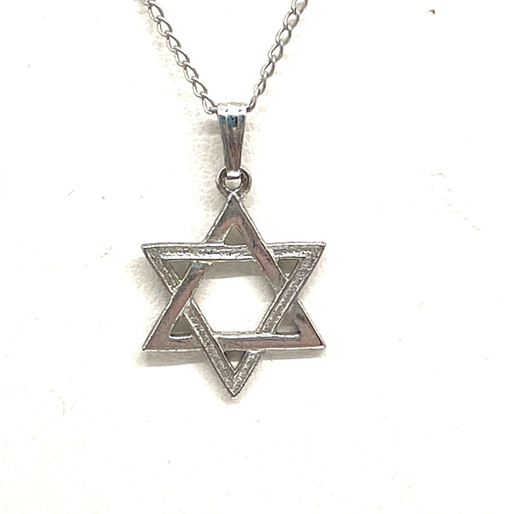 Sterling Star of David Necklace